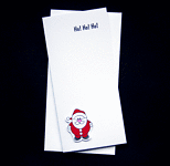 Ho Ho Ho Santa Handcrafted Christmas Card - dr16-0067
